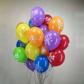 Воздушные шары С Днем Рождения классические