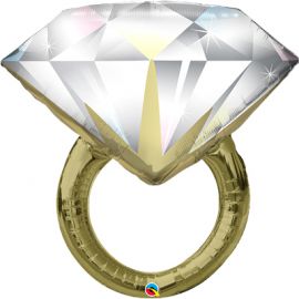 Фольгированный шар Кольцо с бриллиантом