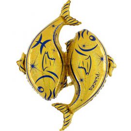 Фольгированный шар Знак зодиака Рыбы