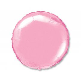 Фольгированный шар 45 см КРУГ Пастель Pink