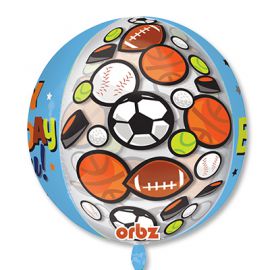 Фольгированный шар 3D СФЕРА 16" Спорт 