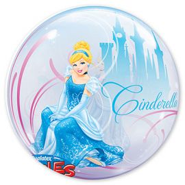 Фольгированный шар BUBBLE 22" Disney Золушка