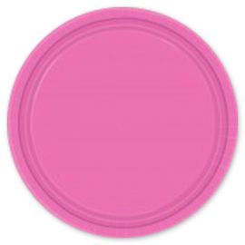 Тарелки Bright Pink 17см, 8шт