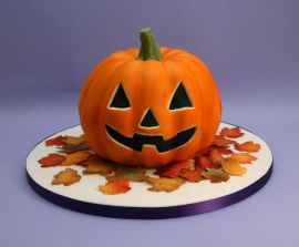 Торт "Тыква Halloween"