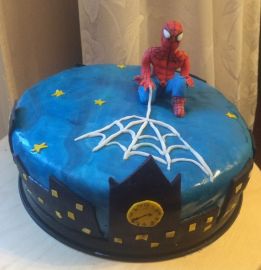 Торт "Человек-паук-2"