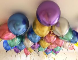 Воздушные шары "Хром" ассорти