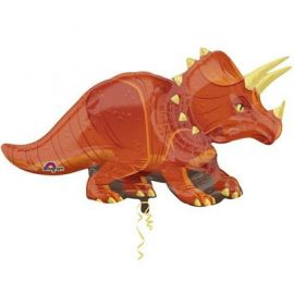 Фольгированный шар Динозавр Трицератопс