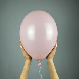 Воздушные шары розовые пастель