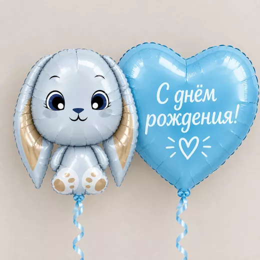 Шары для девочки — пример красивой композиции из воздушных шаров