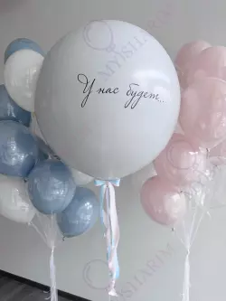 Набор шаров на гендер пати Готовые наборы